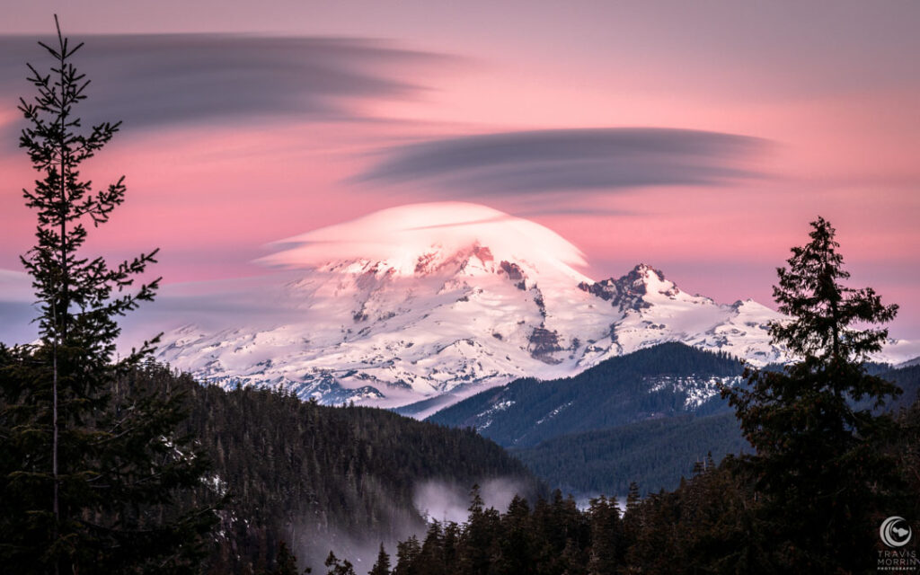 Rainier Winter Sunrise