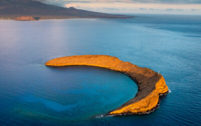 Maui’s Molokini Crater from the Sky