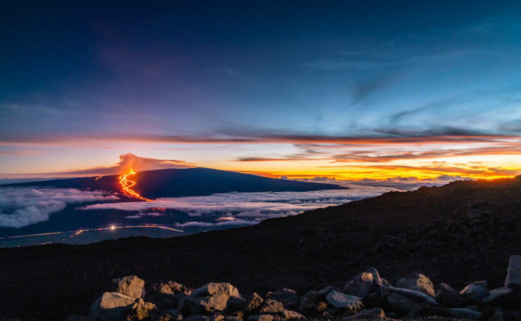 Blue Hour Mauna Kea