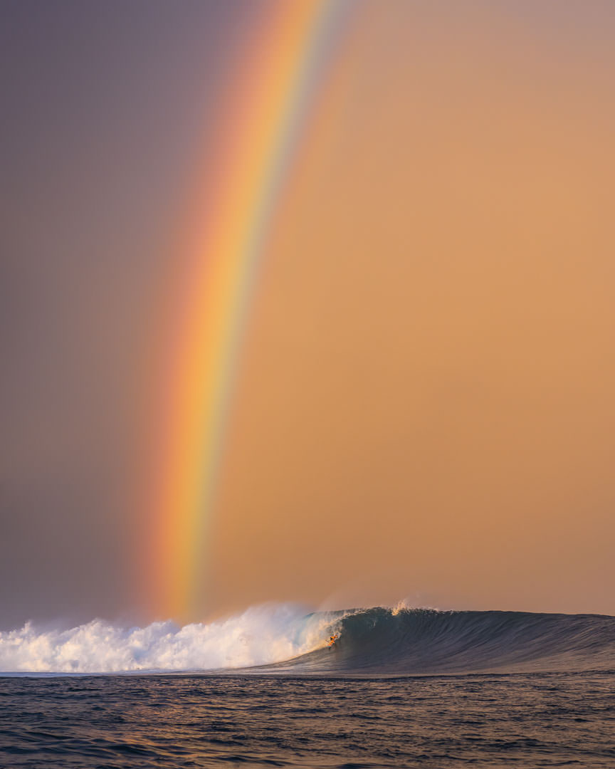 End of the Rainbow at Cloudbreak, Tavarua